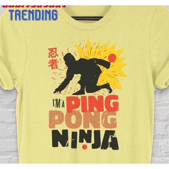 Other - Ping Pong Legend Shirt Ninja Tshirt Sport